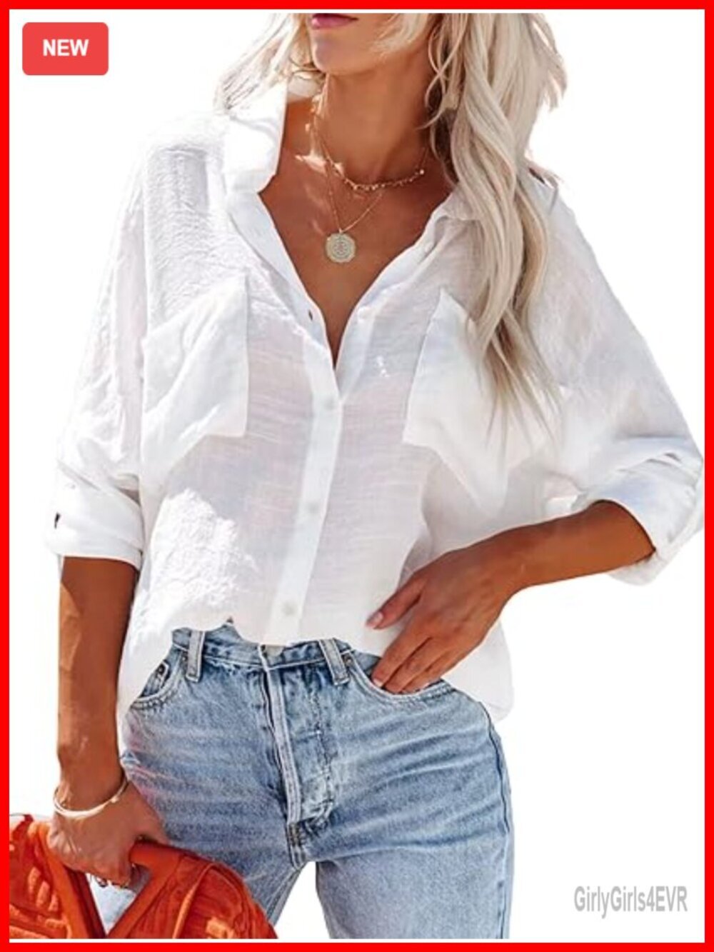 Women's Long Sleeve Button Down Cover Up Beach Shirt Sheer Blouse